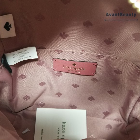 Kate Spade Natalia Velvet Pomengranate Backpack